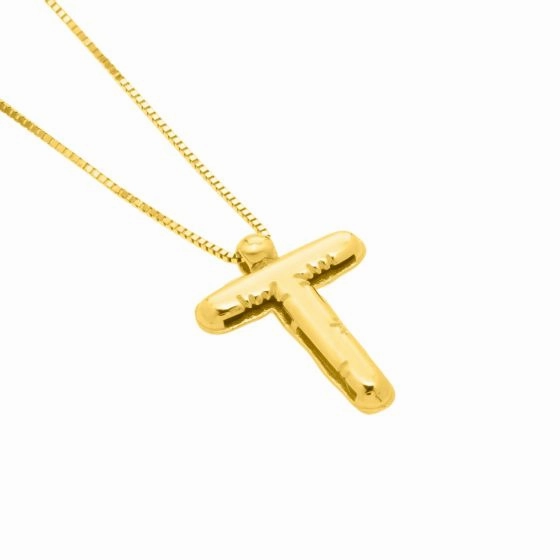 14K Helium Initial Pendant
