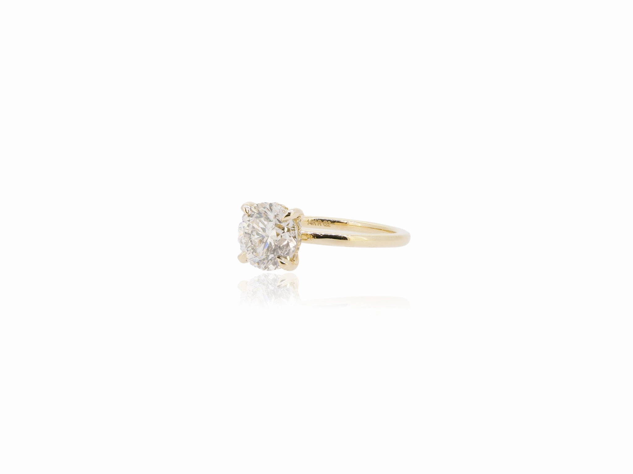 2.13ct Hidden Halo Engagement