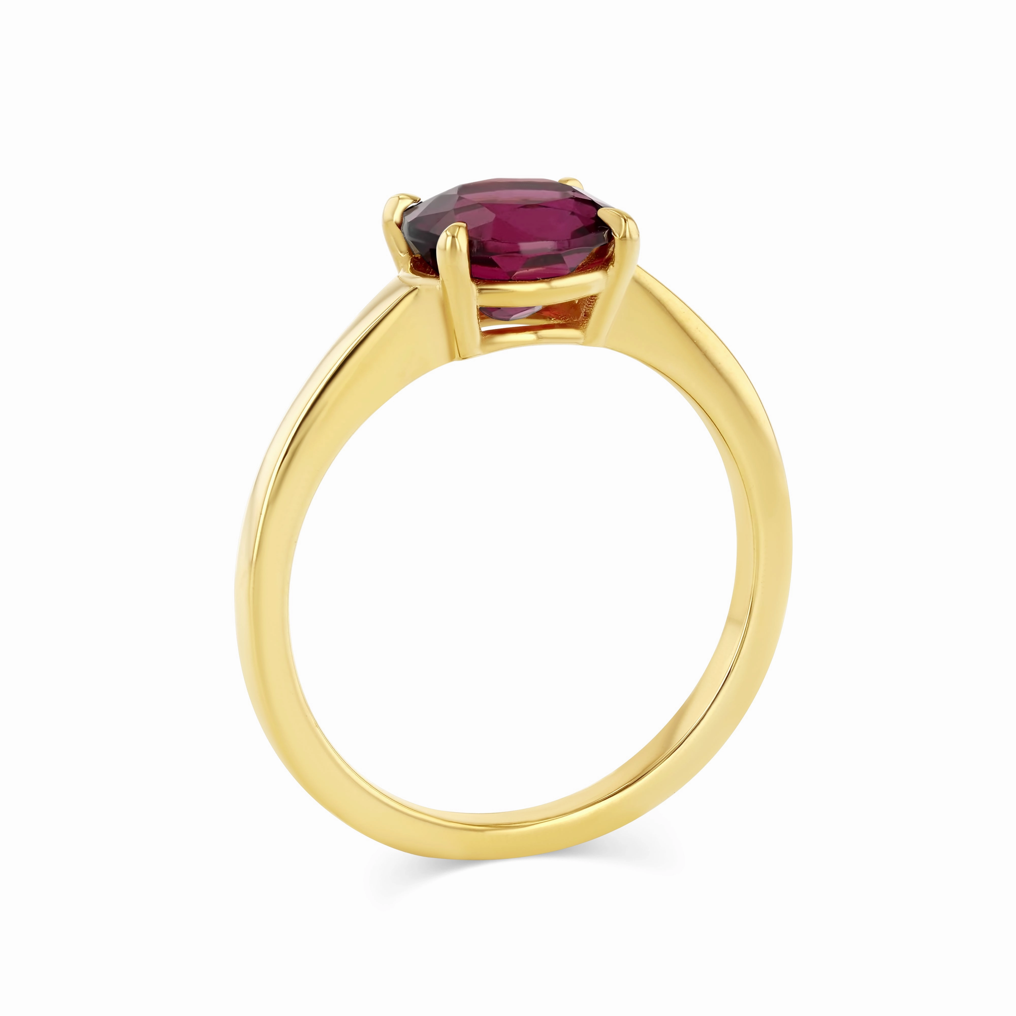 2.48CT TOURMALINE PRONG SET RING