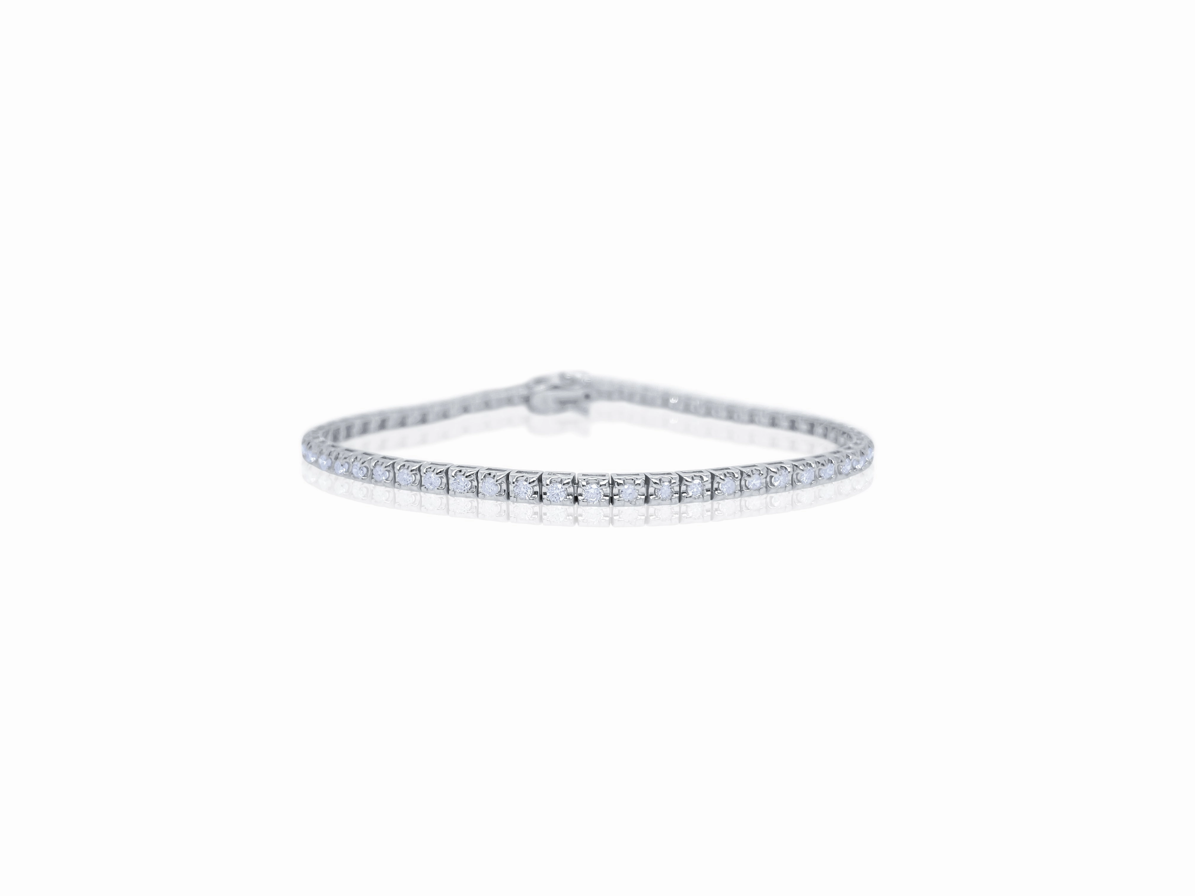2 Carat Tennis Bracelet