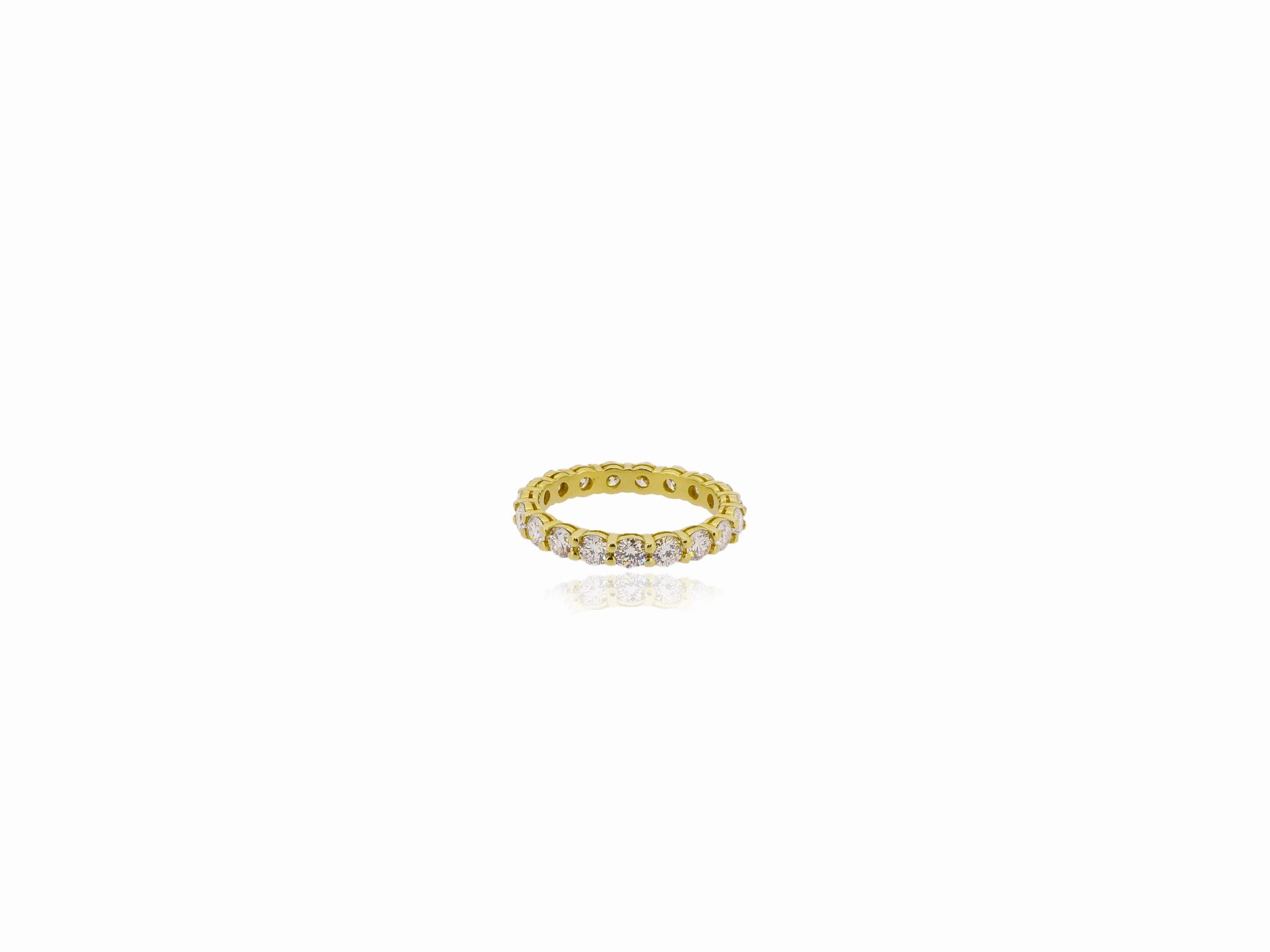 2ct Lab Created Eternity Band