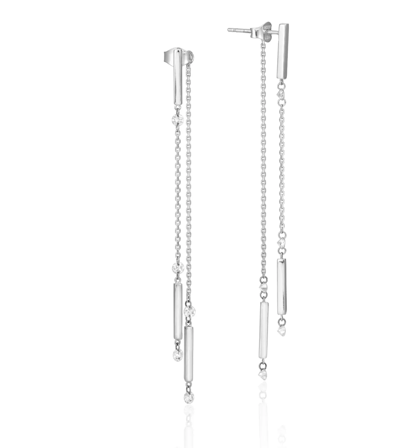 3 in 1 Dashing Diamond Earrings