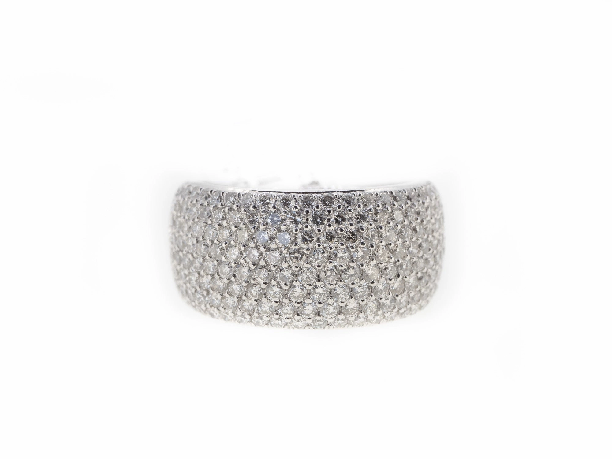 5 Row Pave Ring