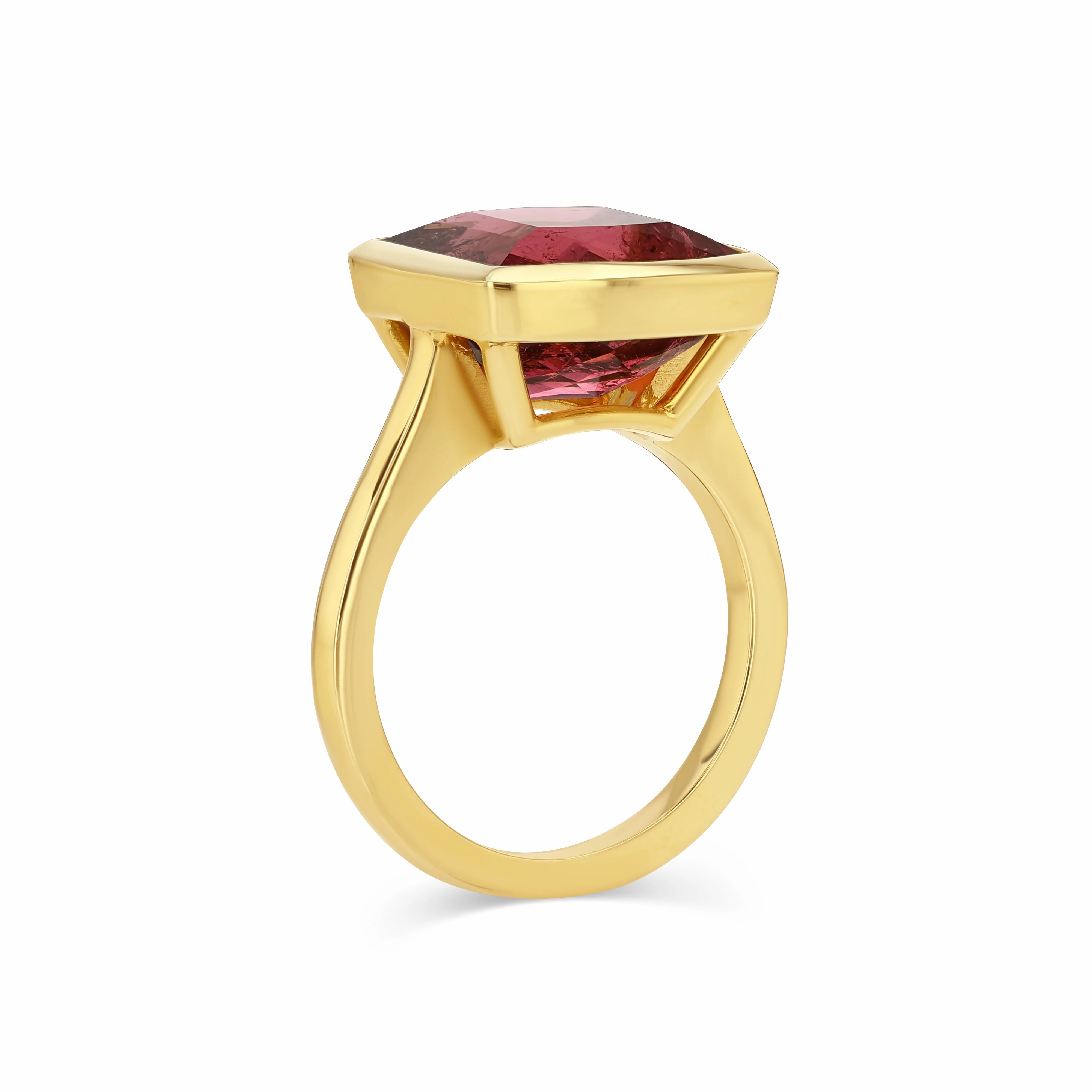 6.22CT BRAZILIAN PINK TOURMALINE RING