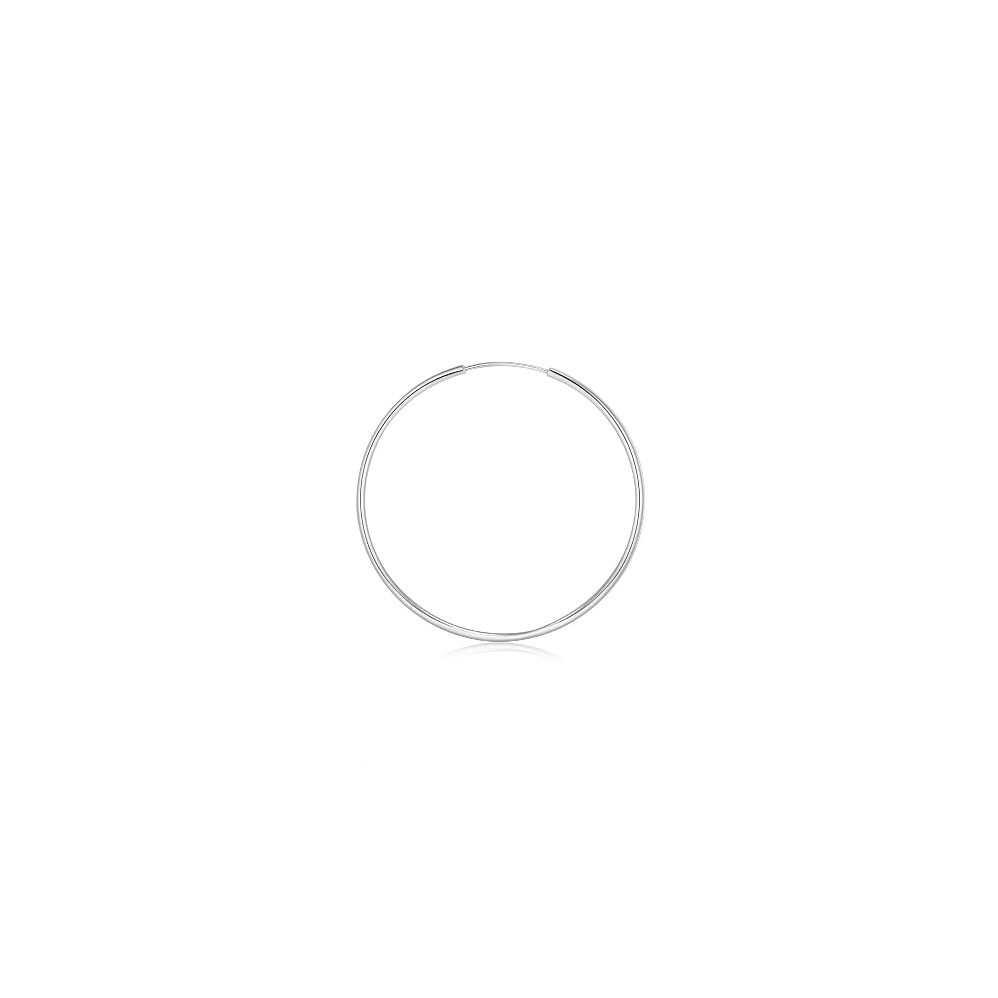 Alex | Medium Endless Single Hoop Earring