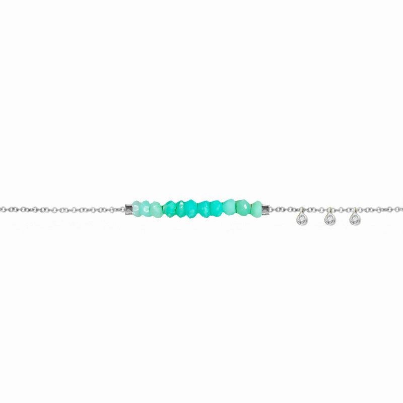 Amazonite Bead Bracelet