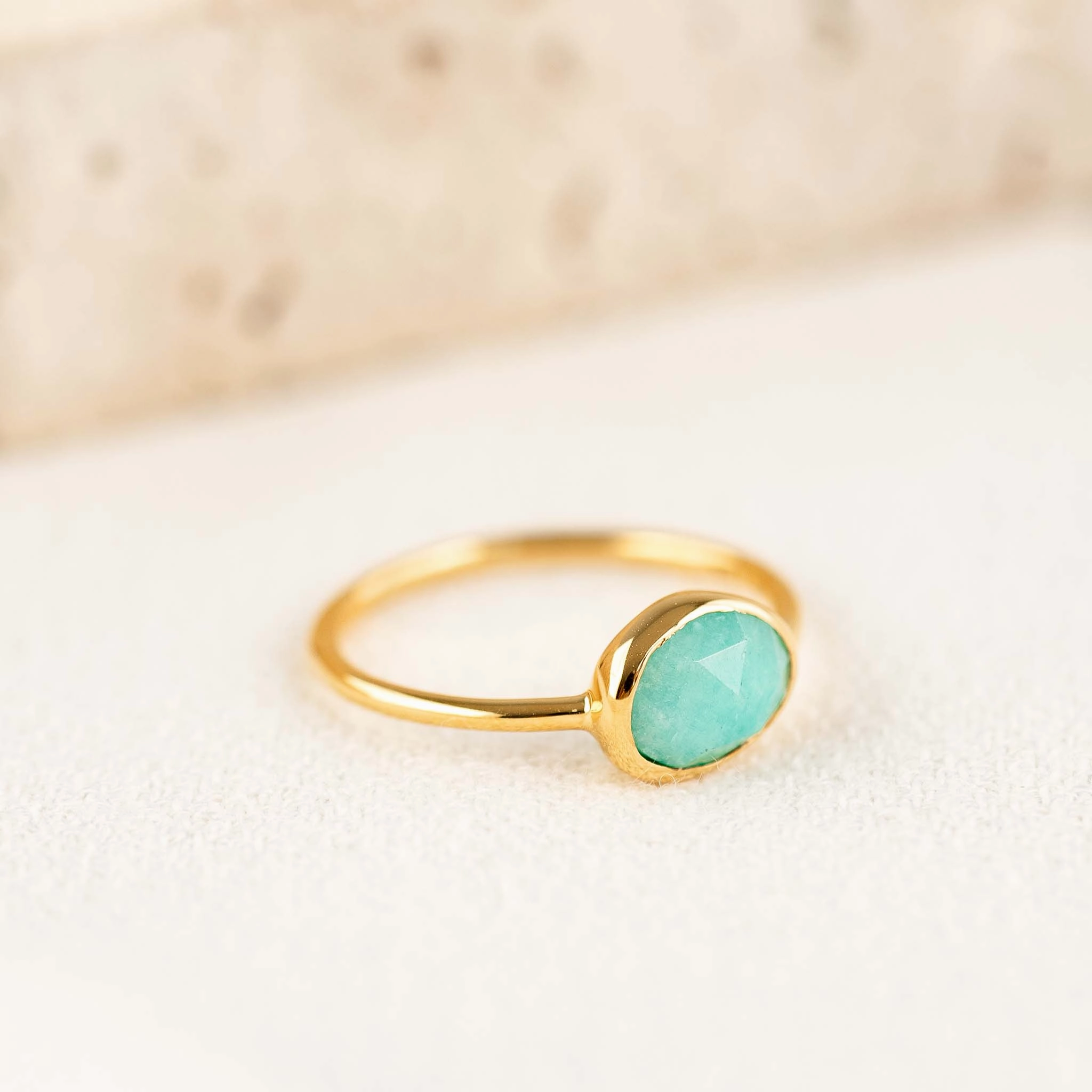 Amazonite Ring - Iris