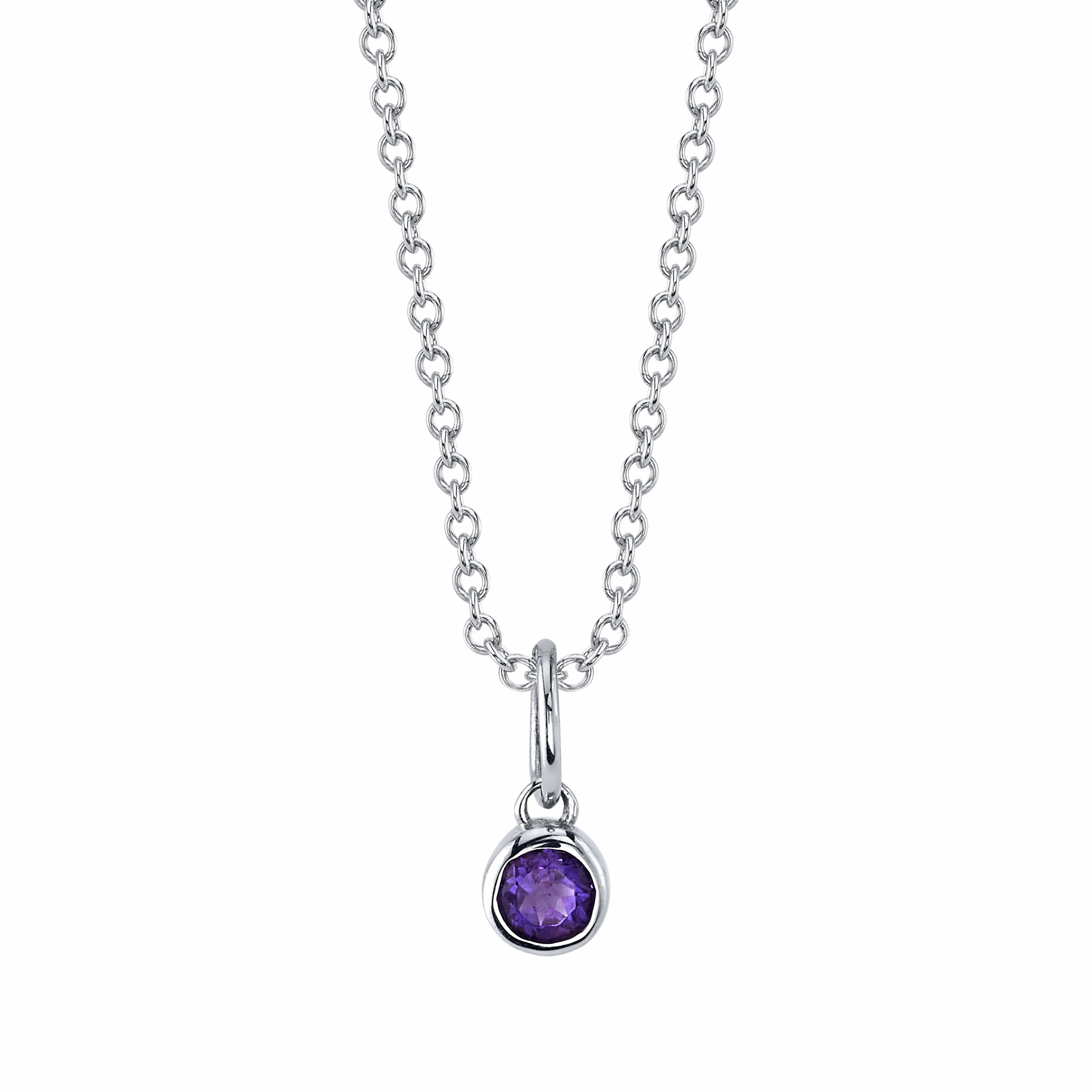 AMETHYST BIRTHSTONE CHARM
