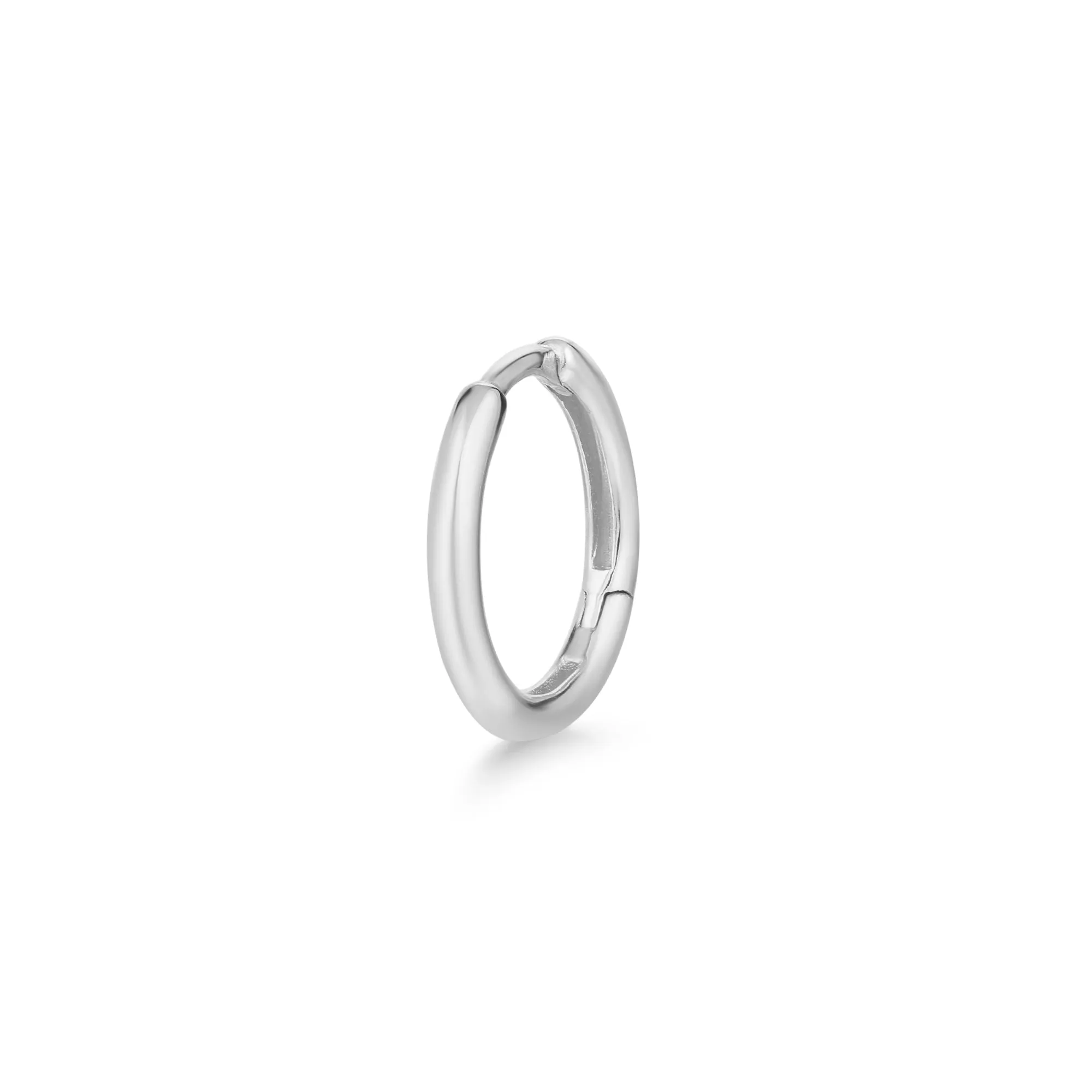 ANNA | Yellow Gold Single Huggie Hoop