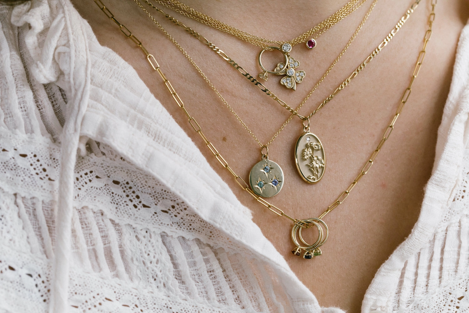 APRIL BIRTH FLOWER CHARM