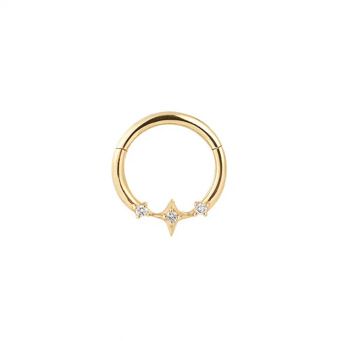 ASTRA | Wishing Star Single Huggie Hoop