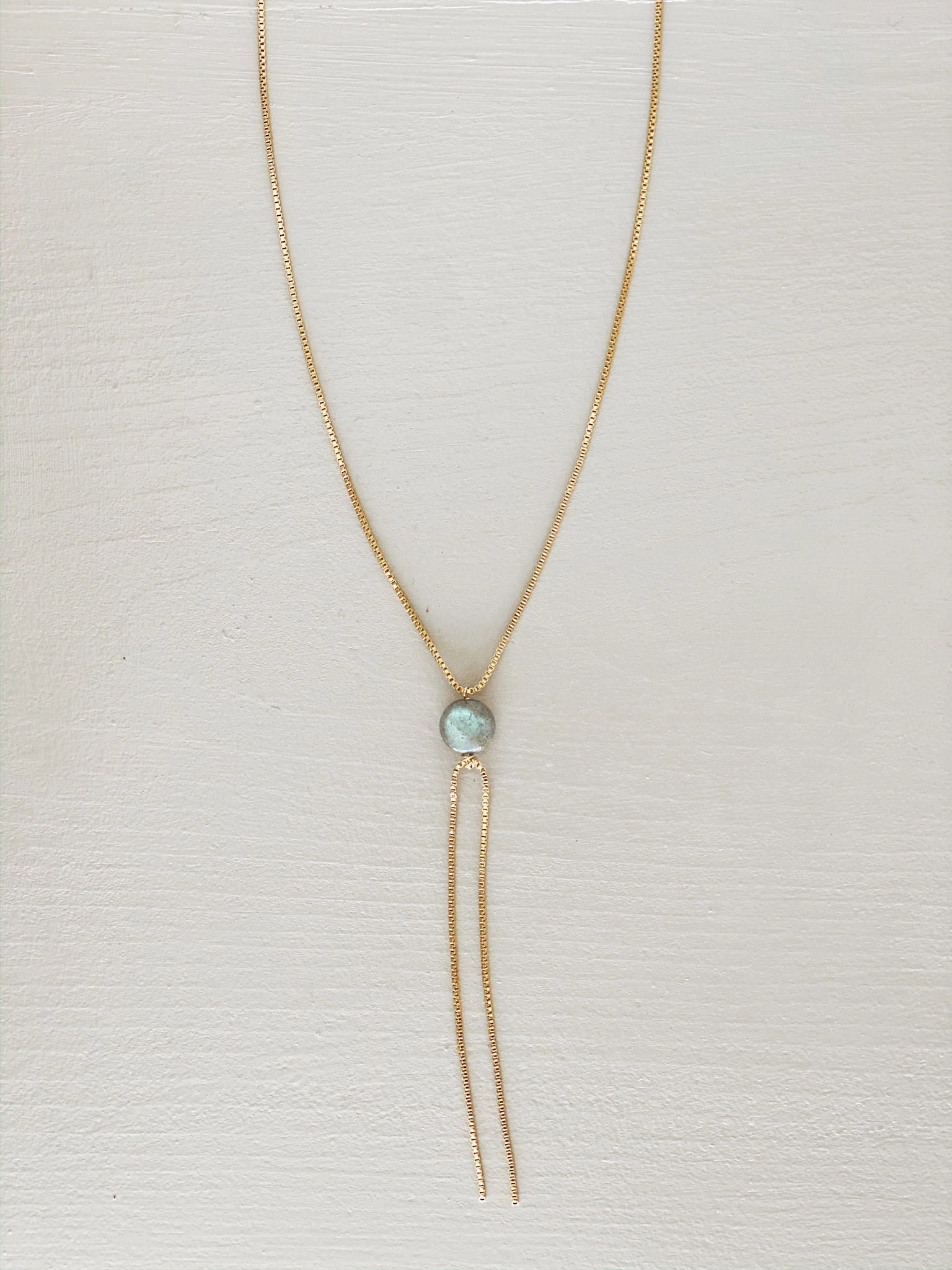 Balanced Rock Necklace- Labradorite