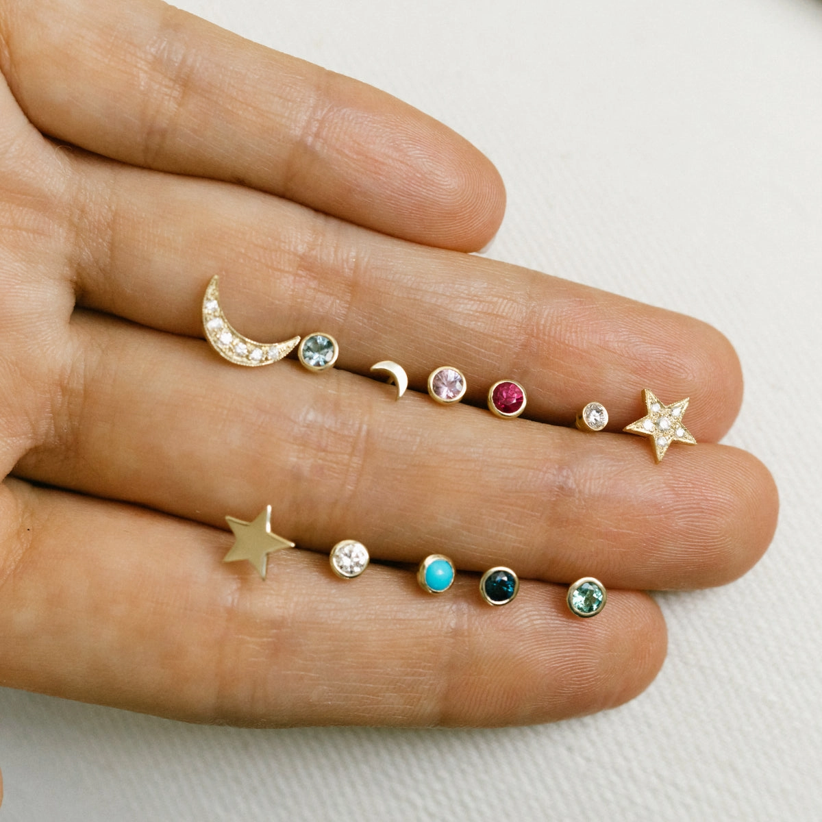 BIRTHSTONE EARRINGS