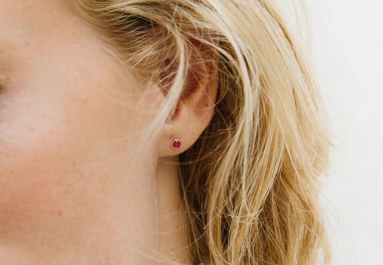 BIRTHSTONE EARRINGS