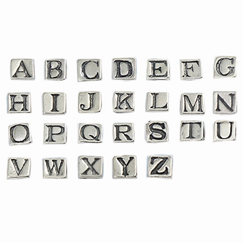 Block Letter Necklace