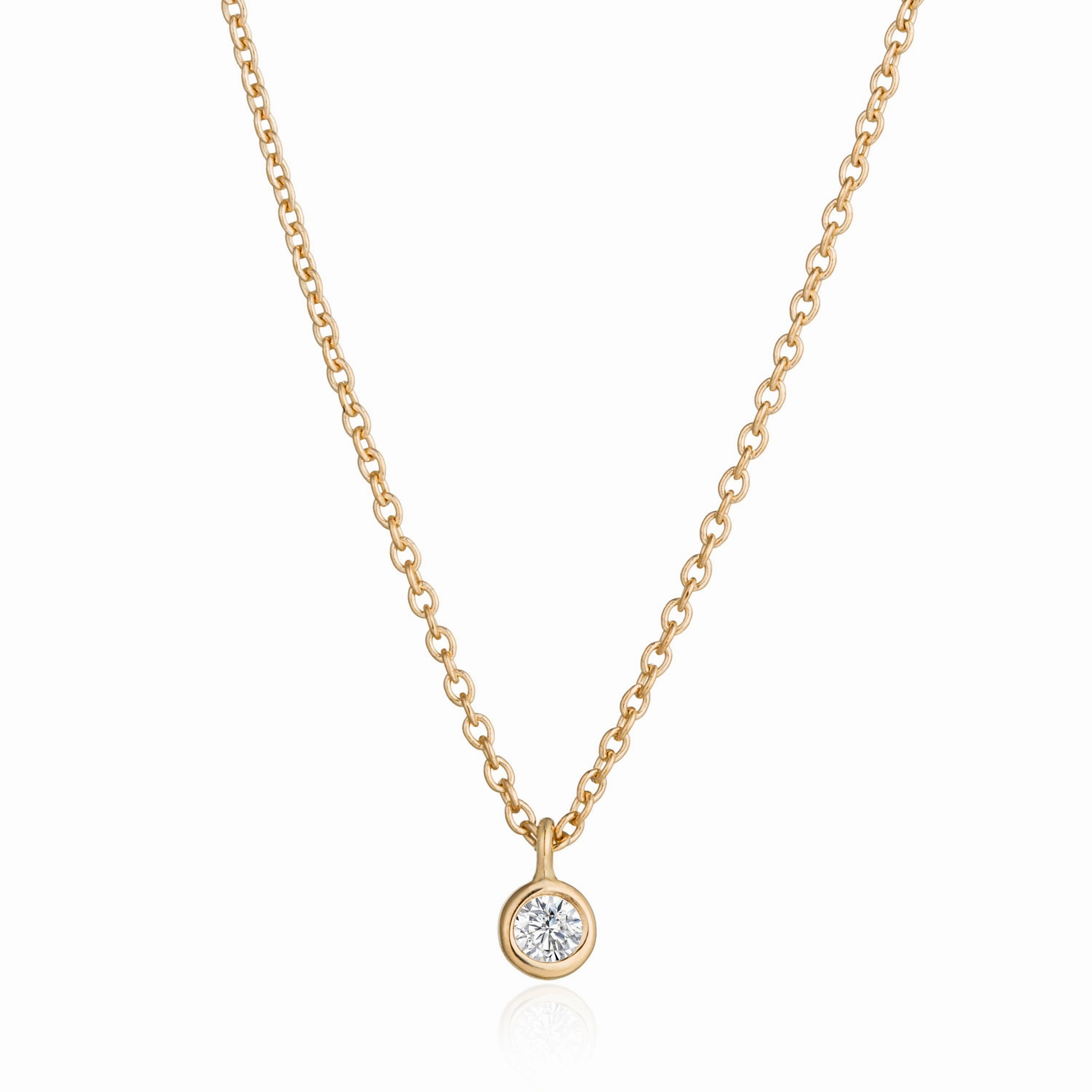 BRIA | Diamond Solitaire Pendant