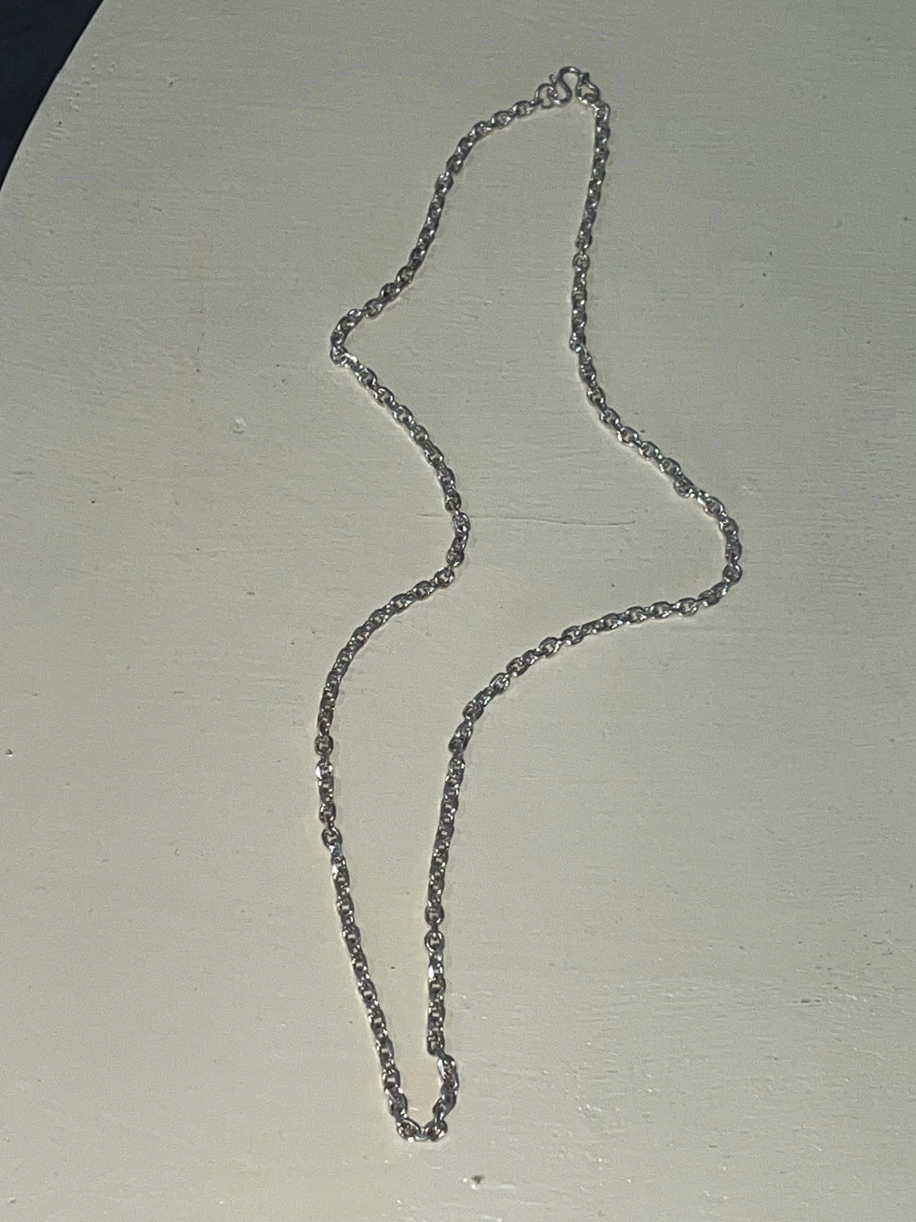 Cable Link Vintage Necklace