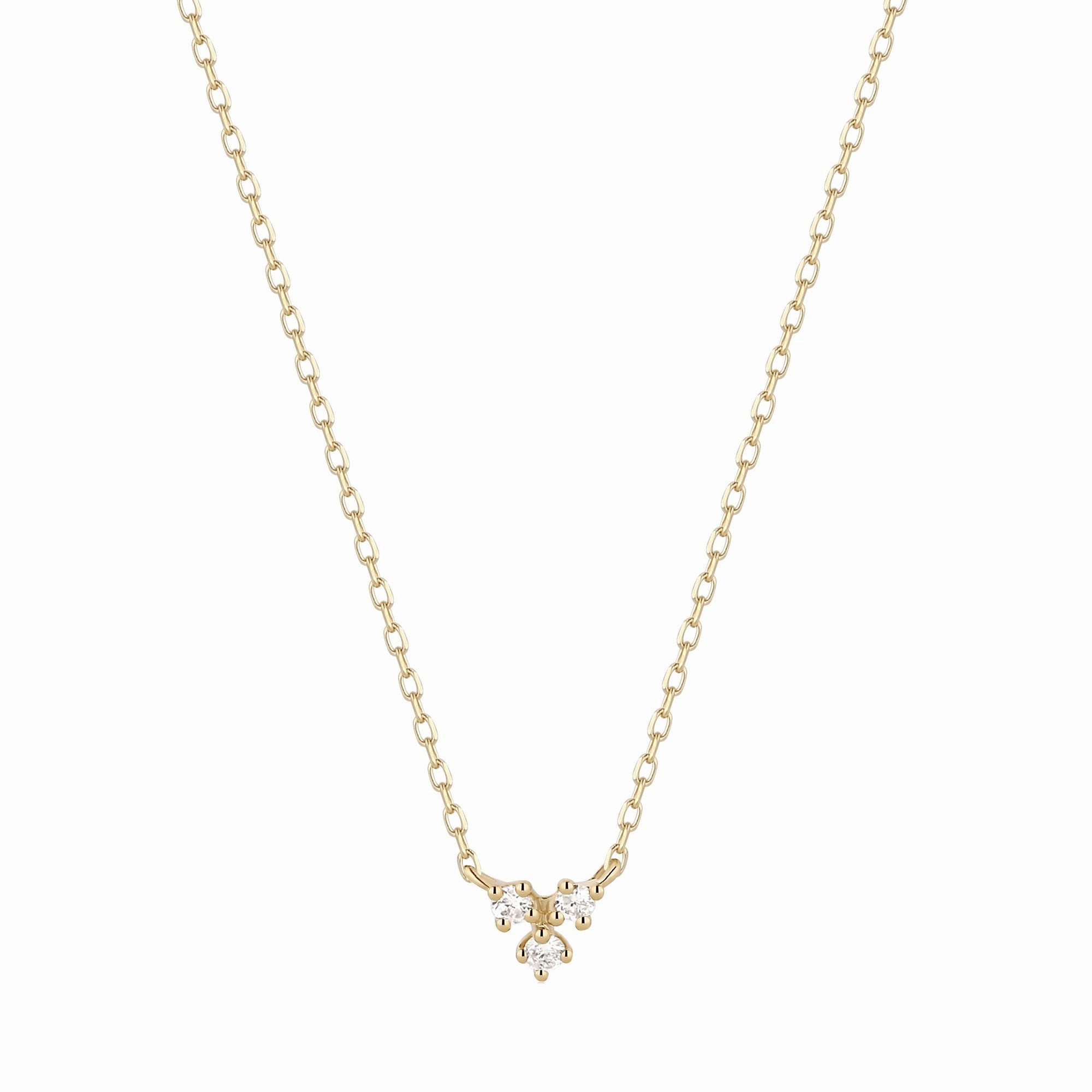 CLOVER | Diamond Necklace