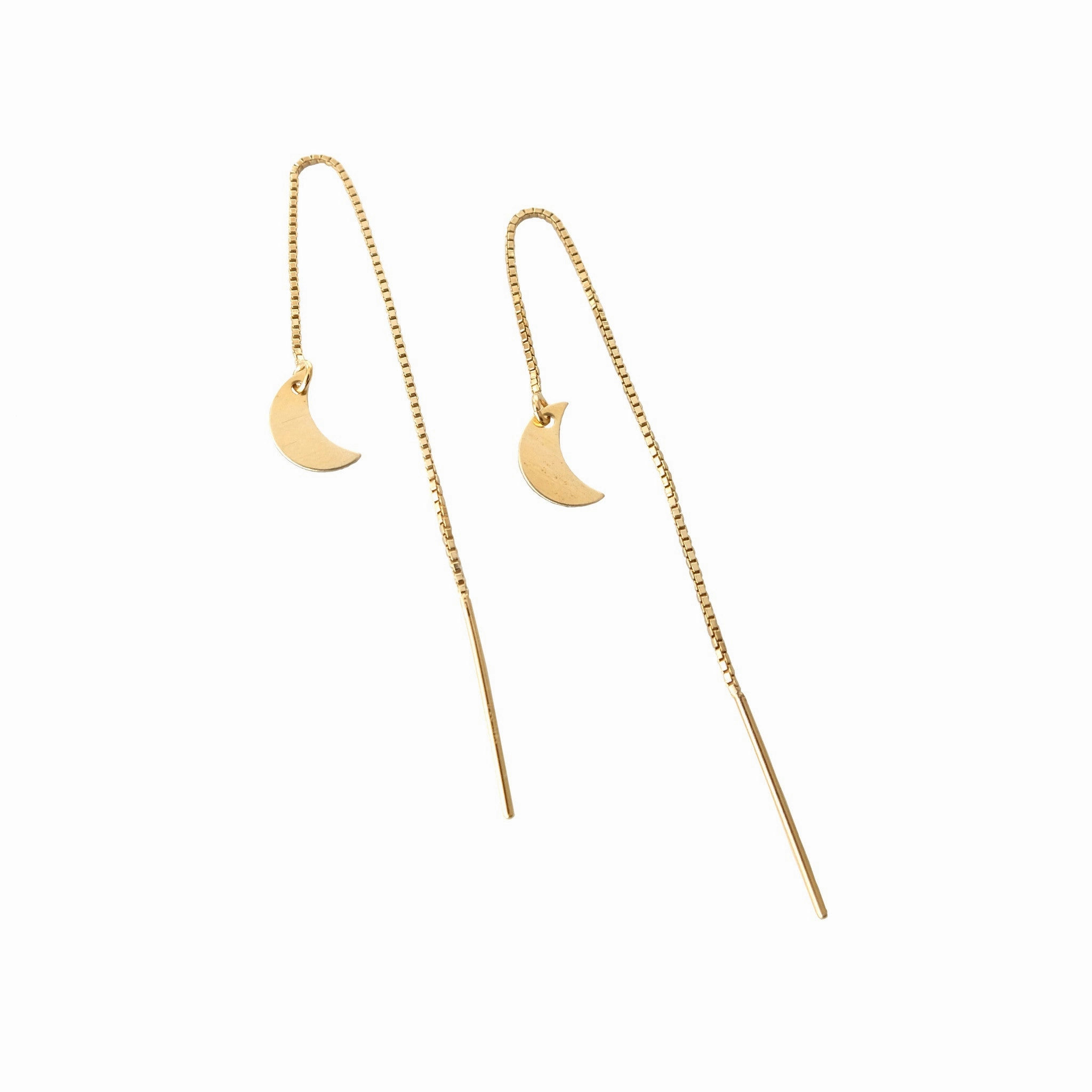 Constellation Earrings-Moon