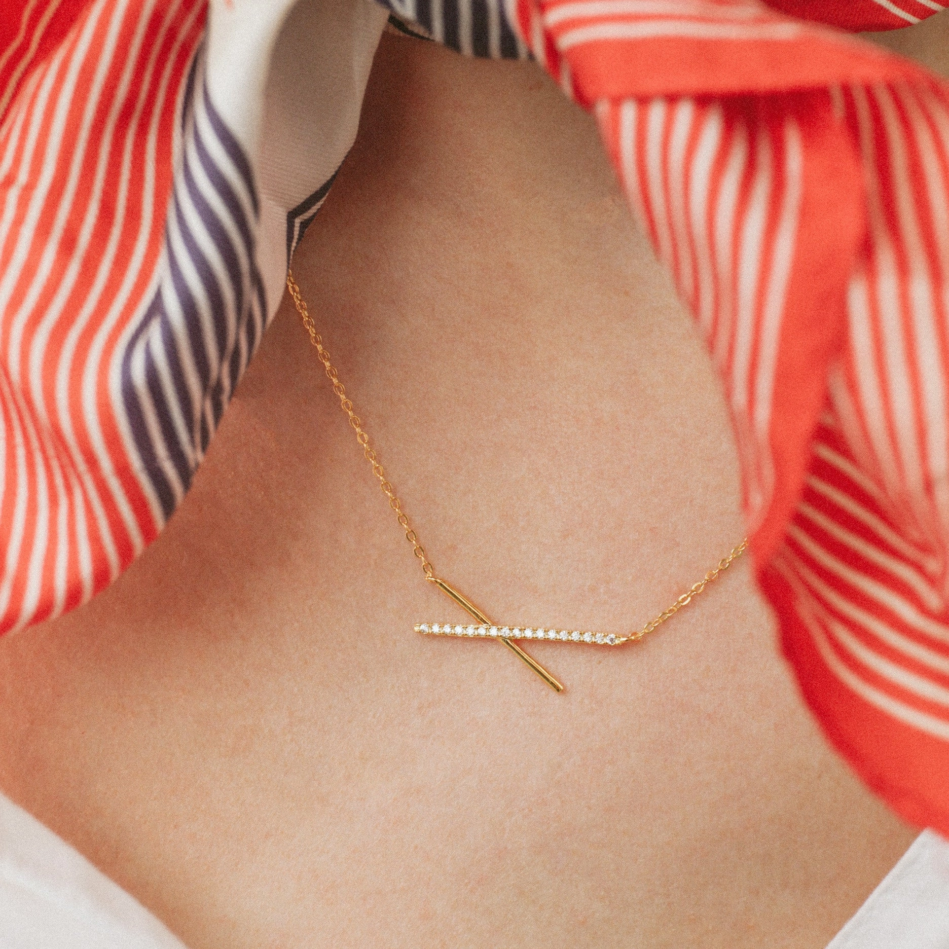 Crossover Necklace