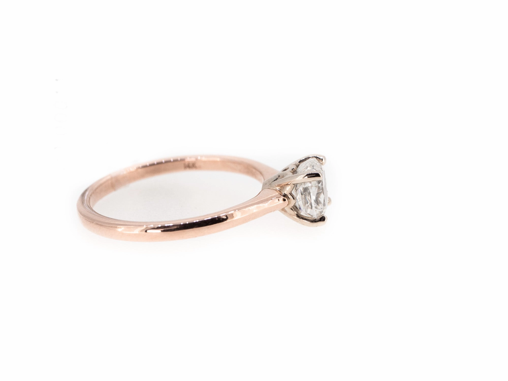 Cushion Cut Solitaire 1.02ct