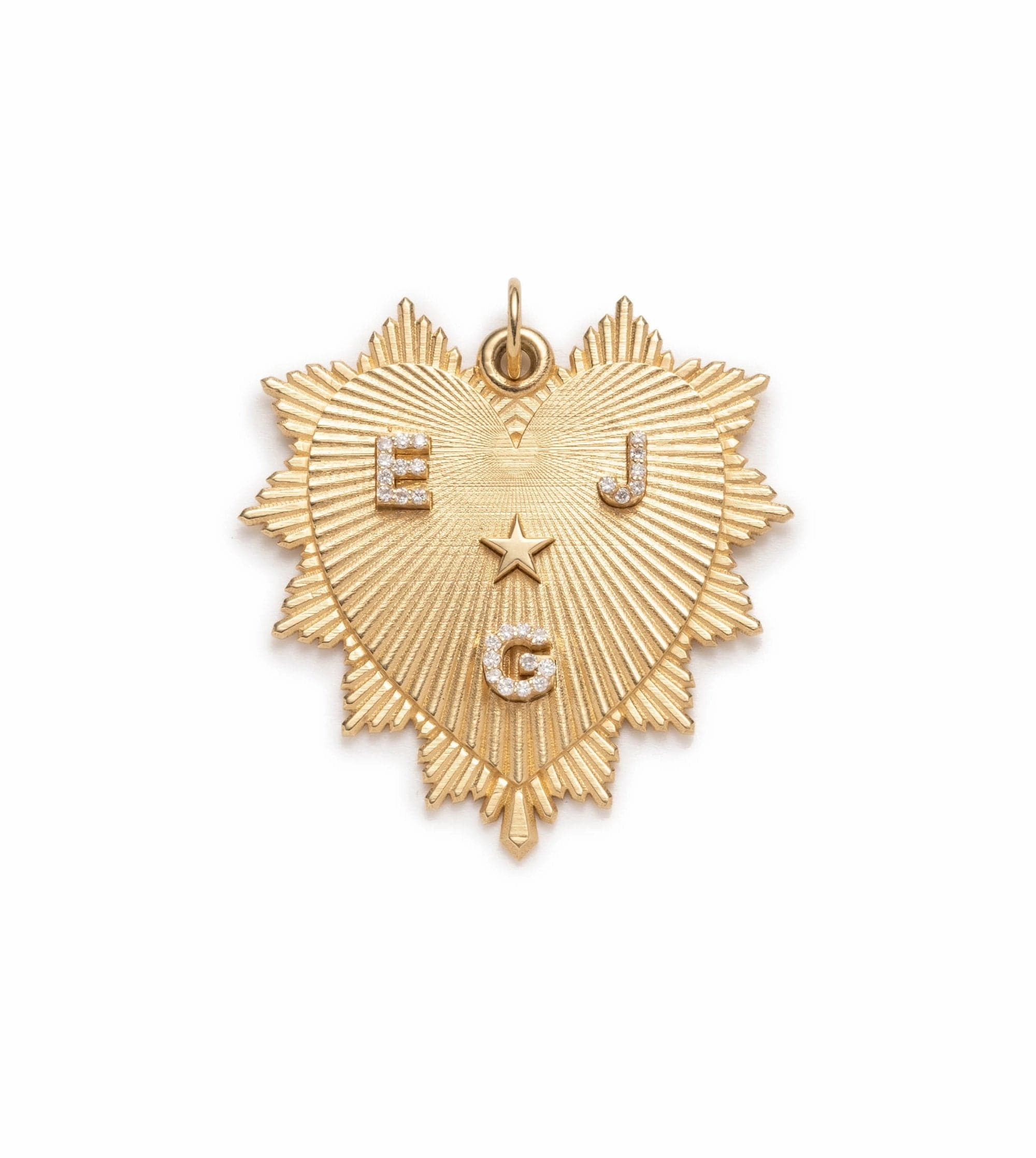 Custom Heart Love Token : Oversized Medallion
