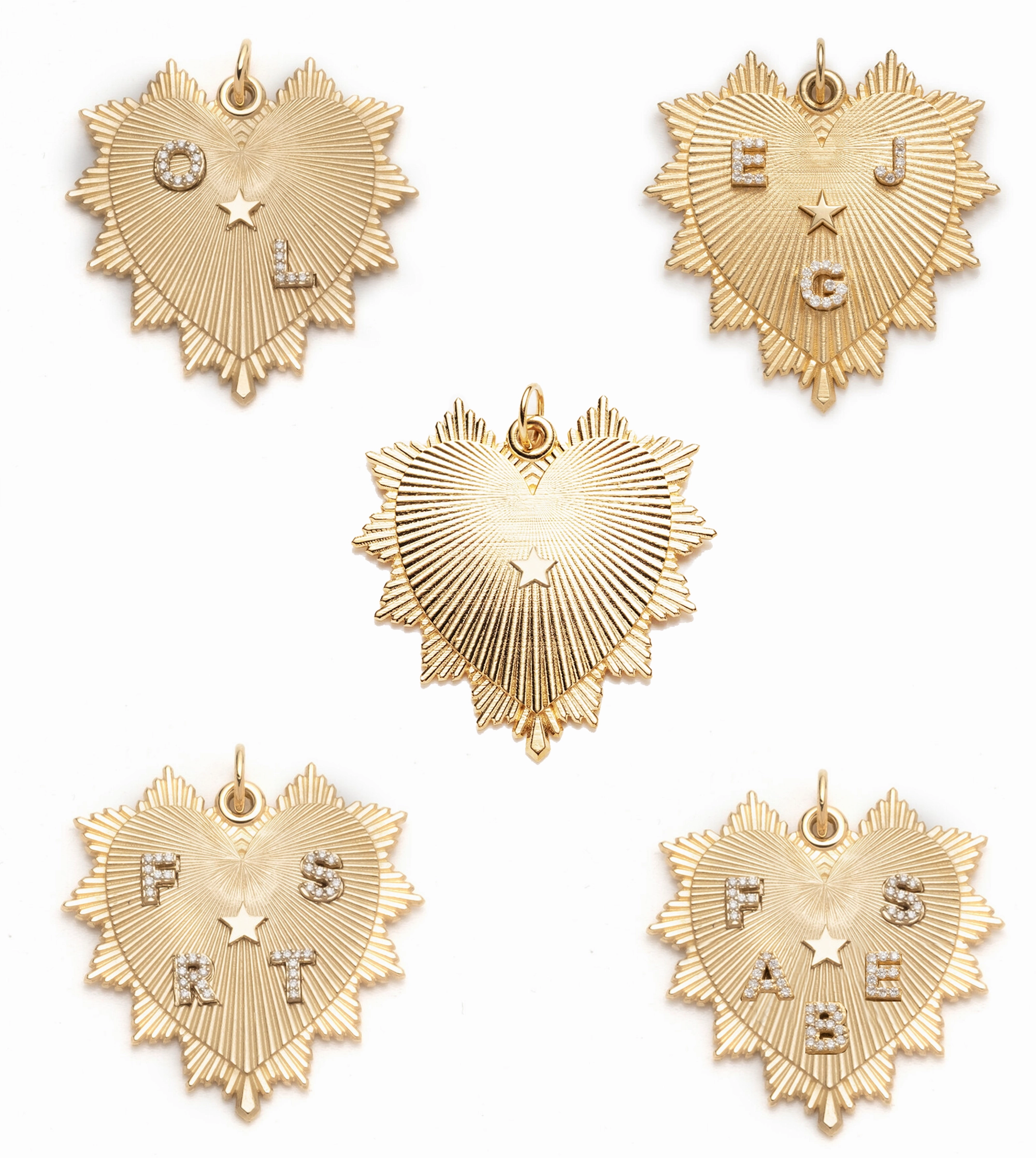 Custom Heart Love Token : Oversized Medallion