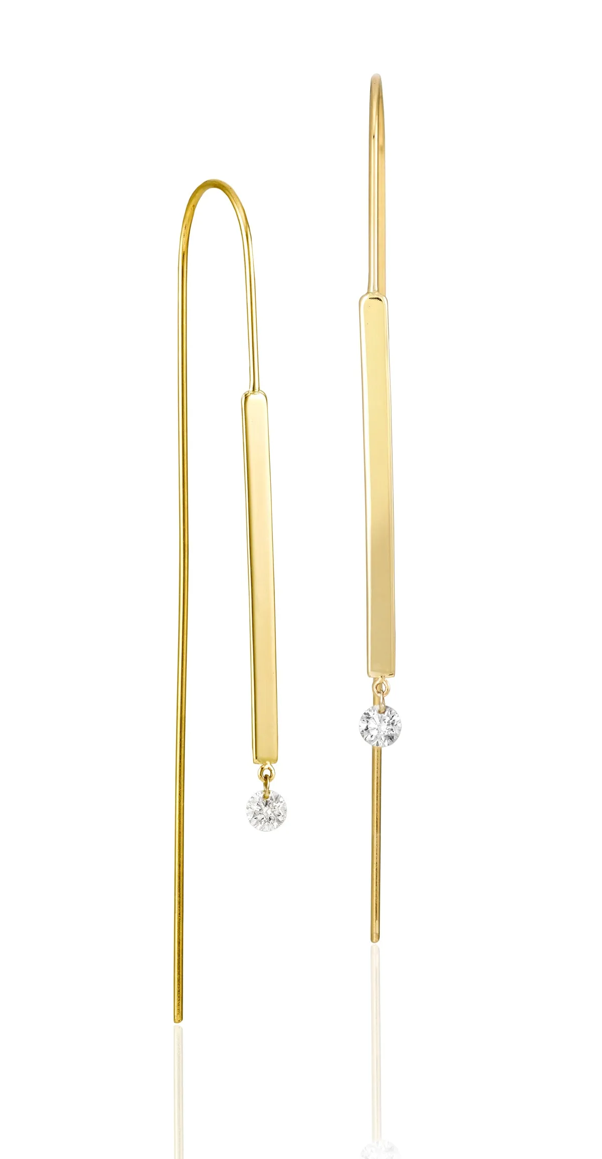 Dashing Diamond Long Ear Threader