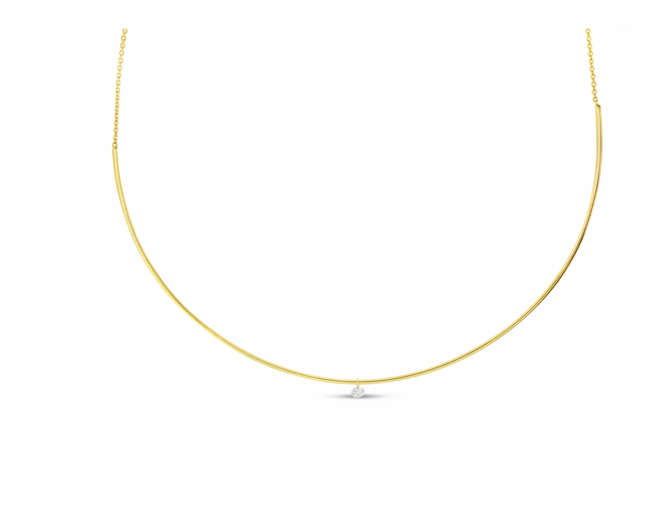 Dashing Diamond Wire Choker