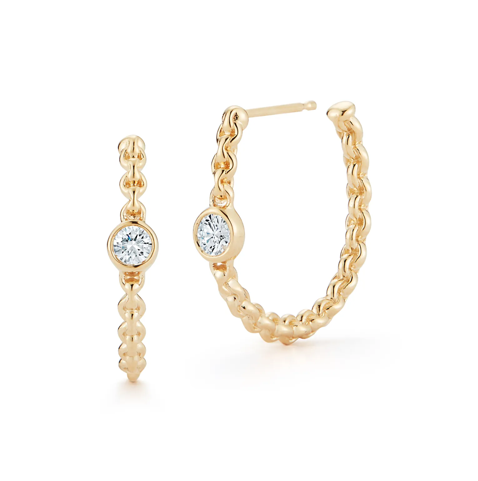 Diamond Dani Hoops