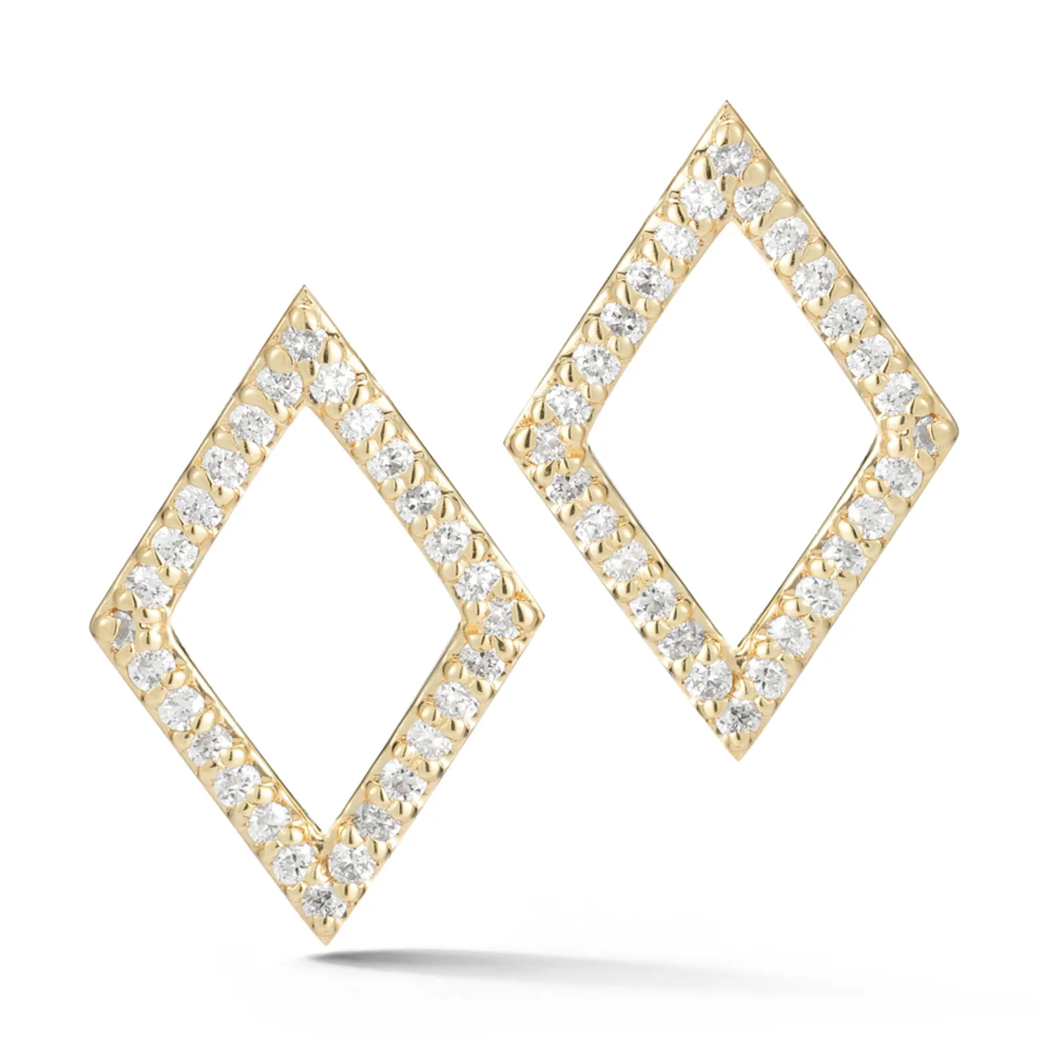 Diamond Prism Earrings