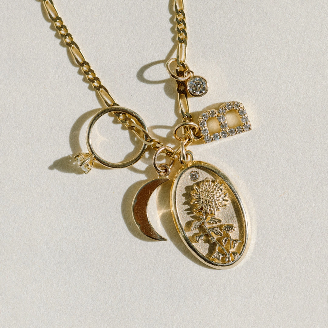 DIAMOND BIRTHSTONE CHARM