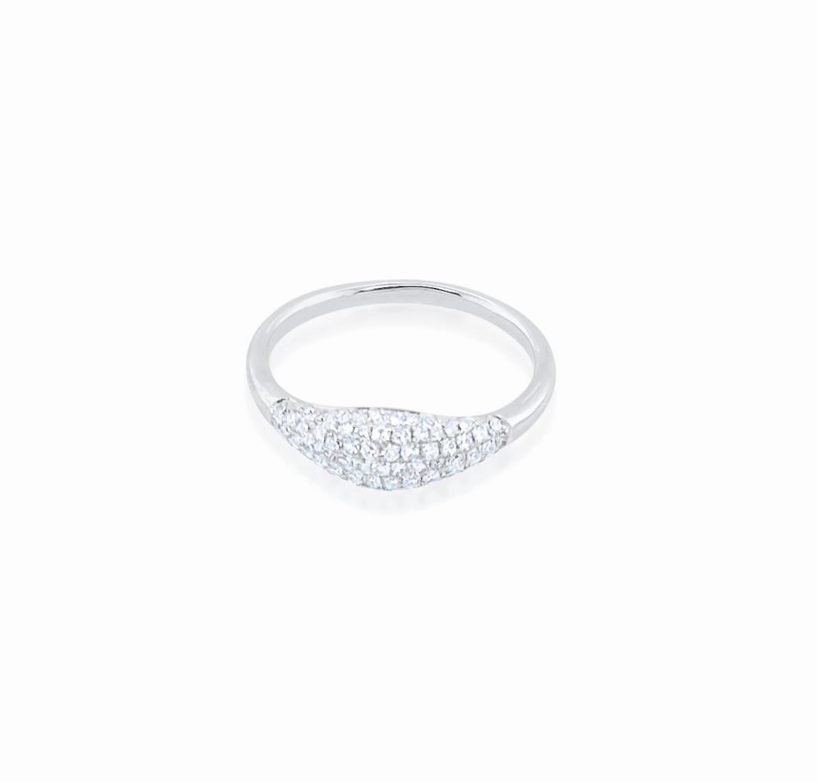 Diamond Cluster Ring
