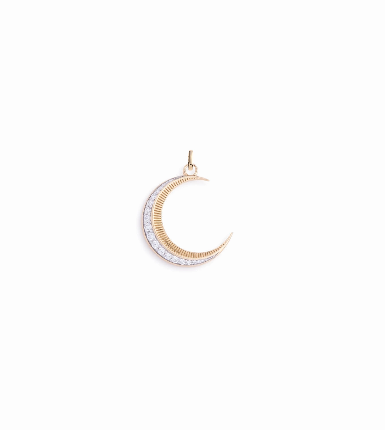 Diamond Crescent Medallion with Annex Link