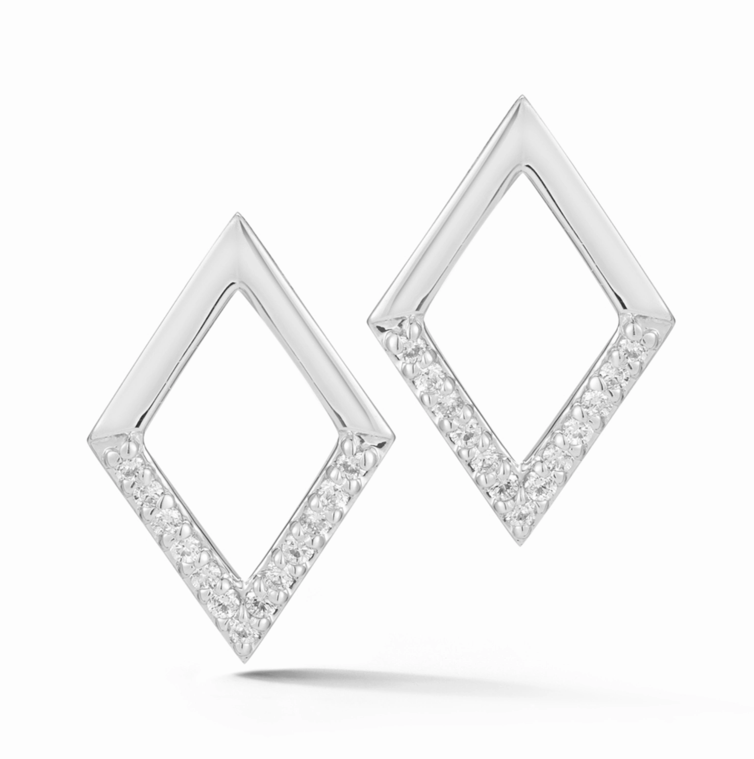 Diamond Demi Prism Earrings
