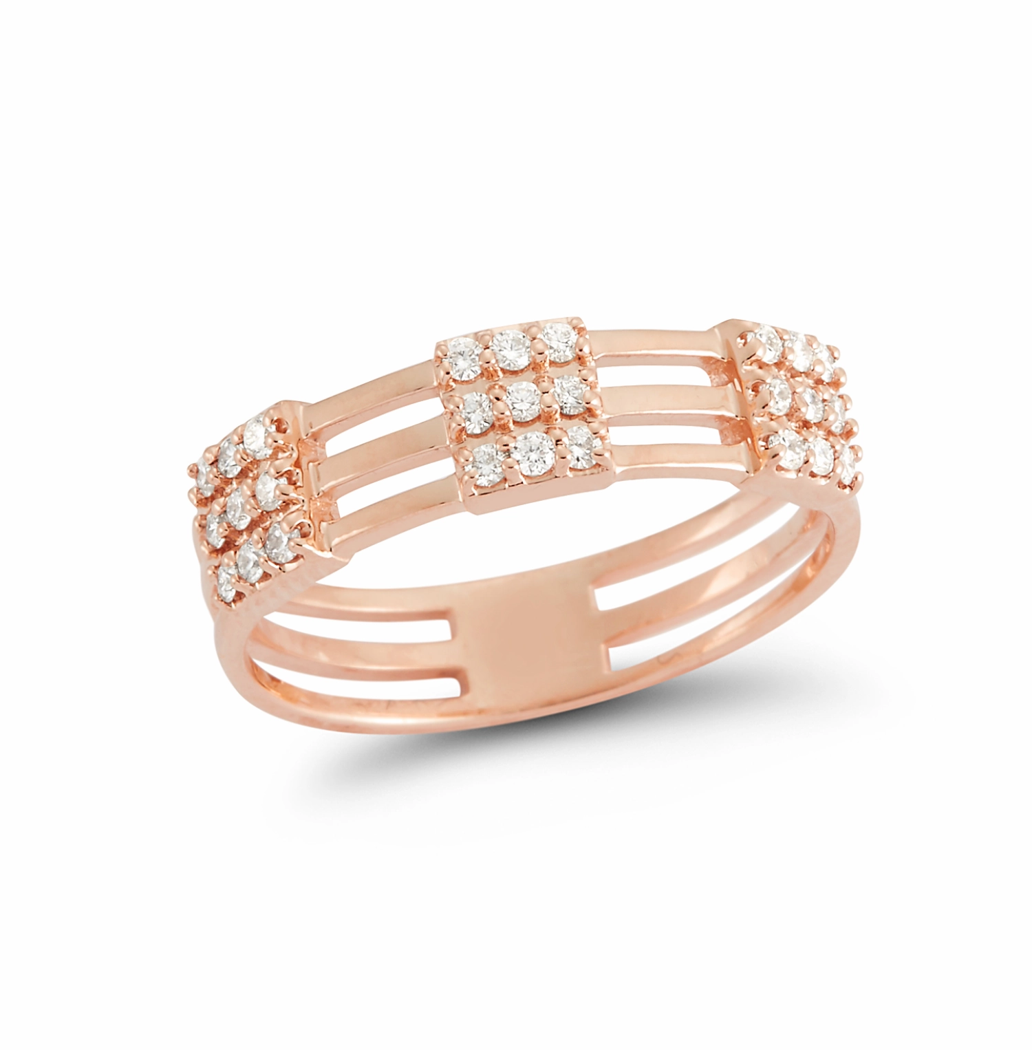 Diamond Link Ring