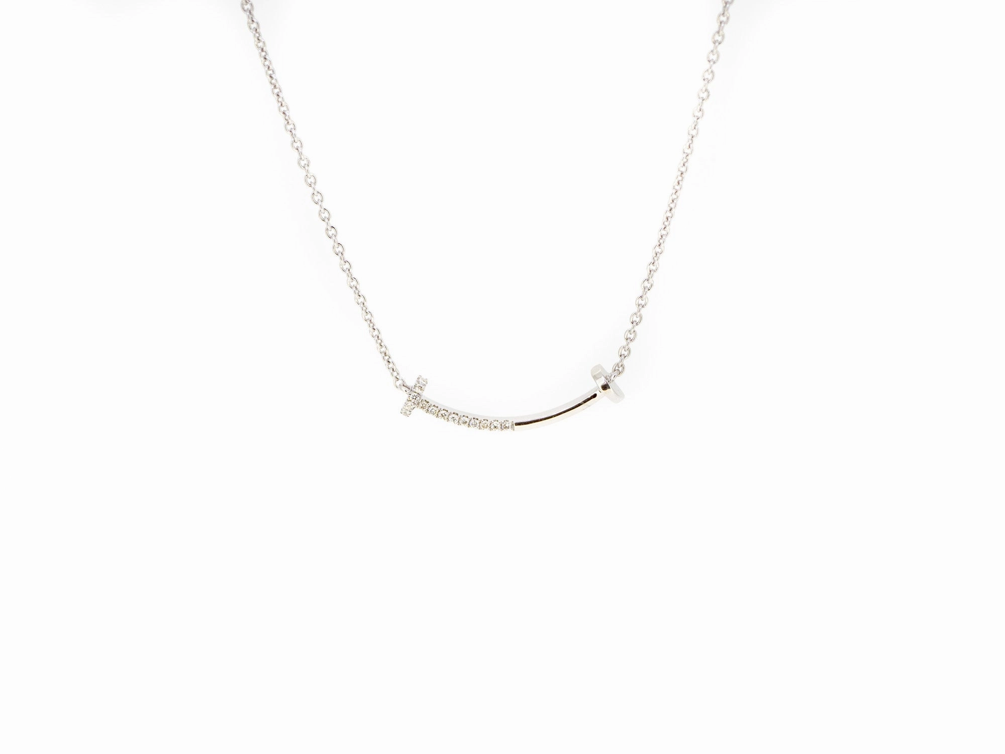 Diamond Nail Necklace