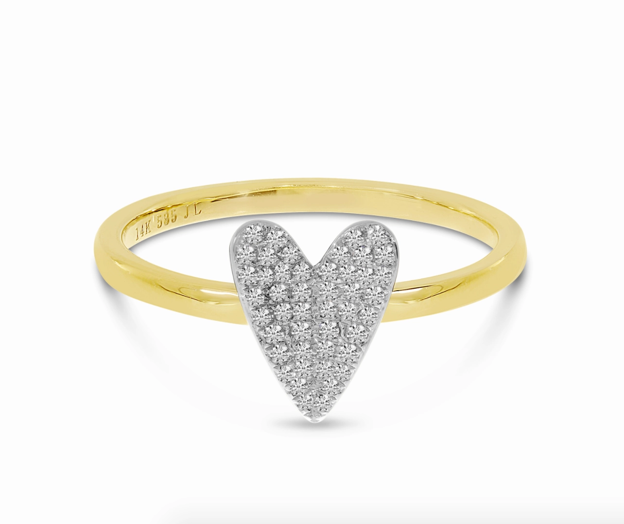 Diamond Pave Heart