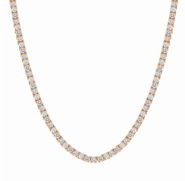 Diamond Tennis Necklace 10cttw