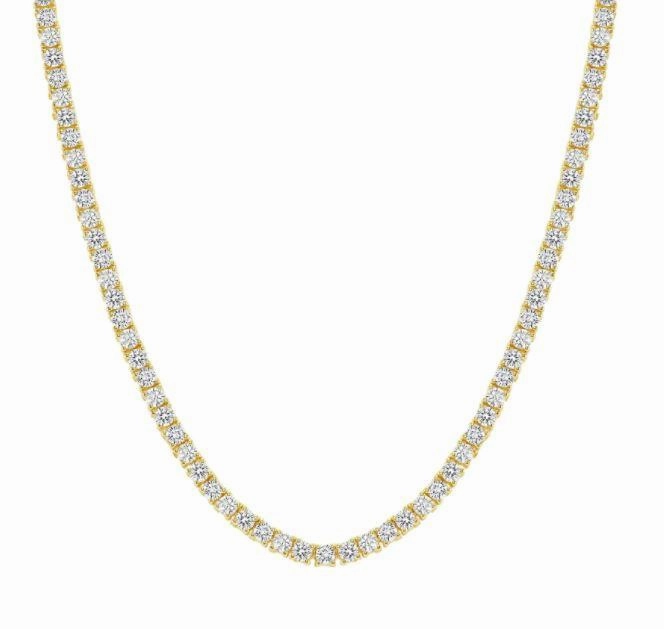 Diamond Tennis Necklace 10cttw