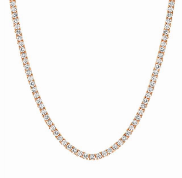 Diamond Tennis Necklace 10cttw