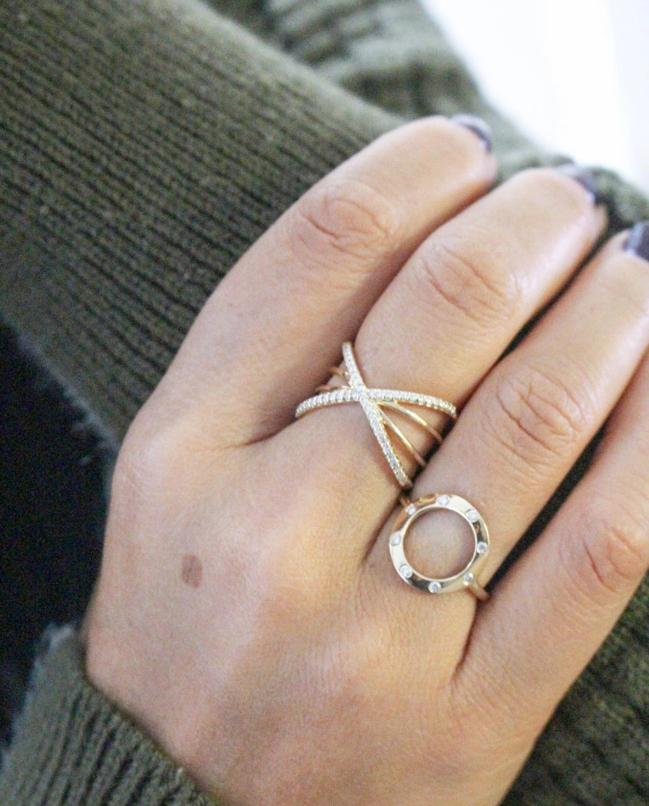 Diamond Whitney Ring