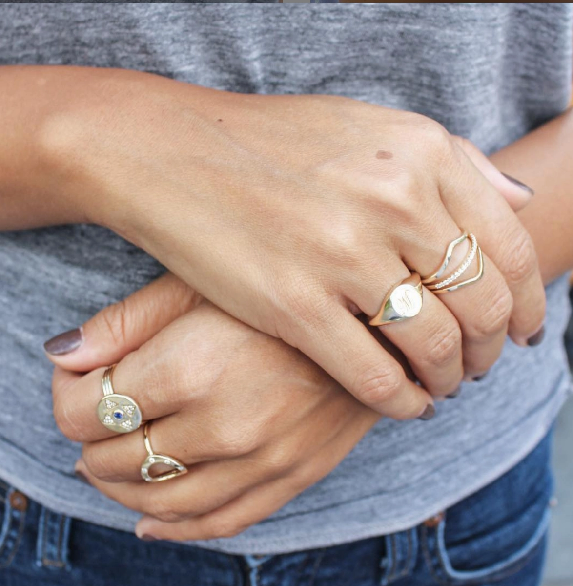 Diamond Whitney Ring