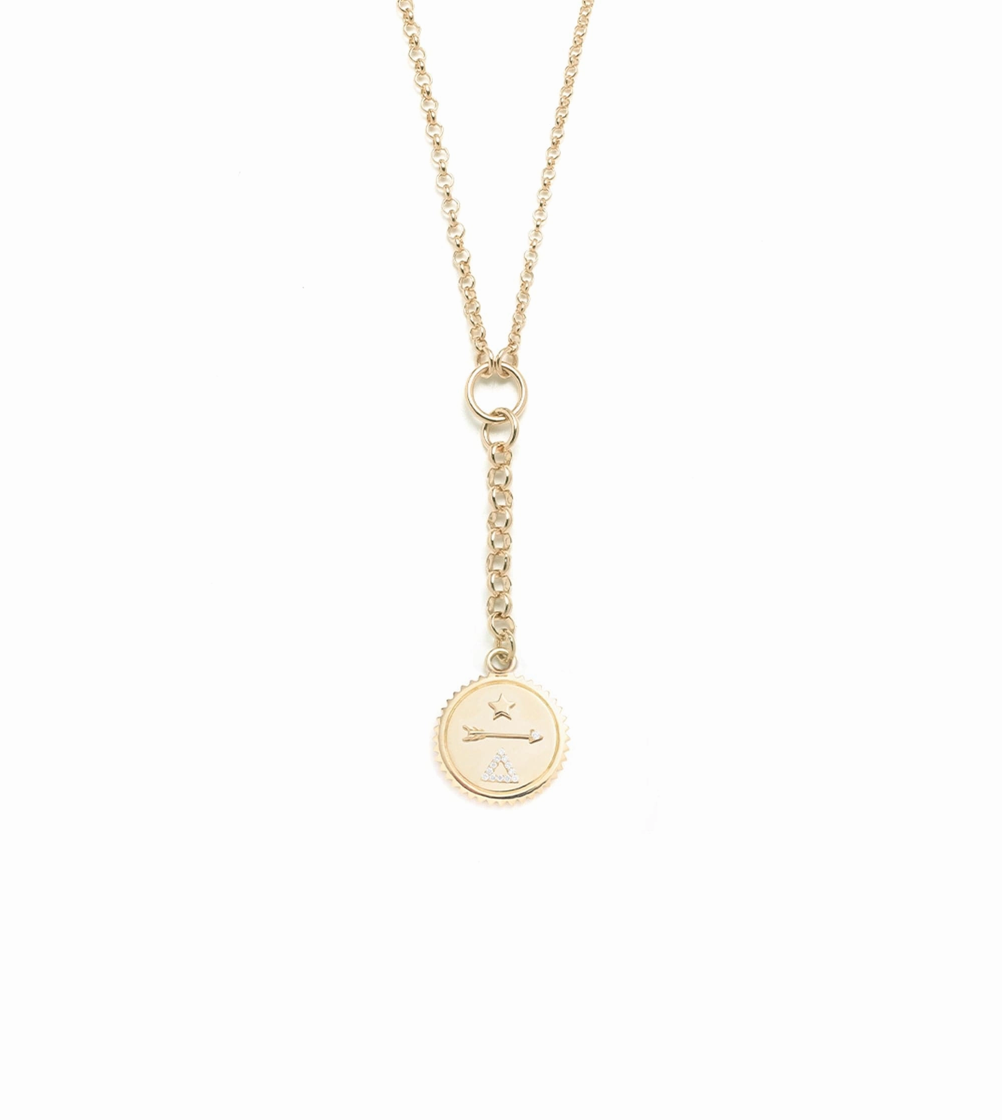 Dream : Small Mixed Belcher Extension Chain Necklace
