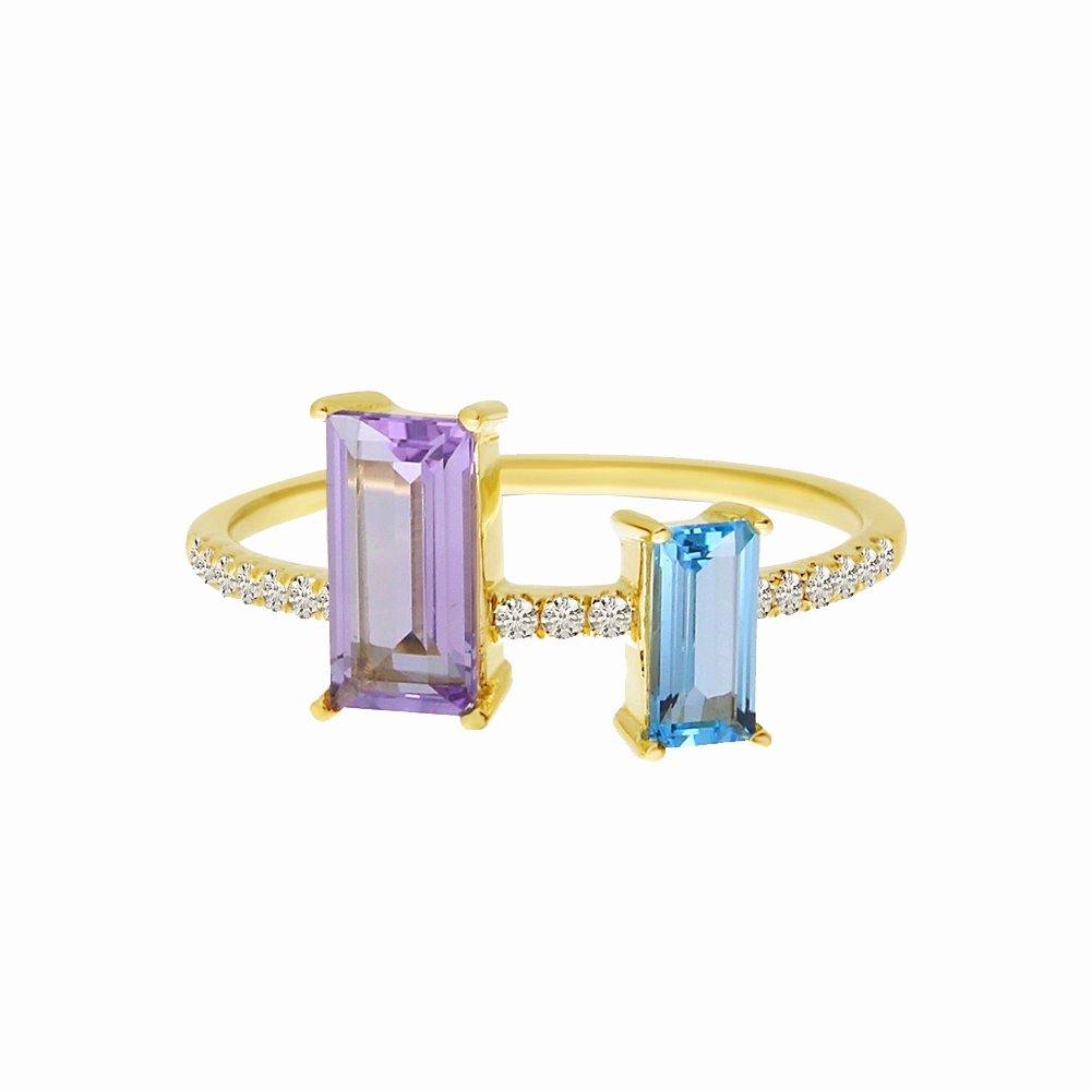 Duo Diamond Ring