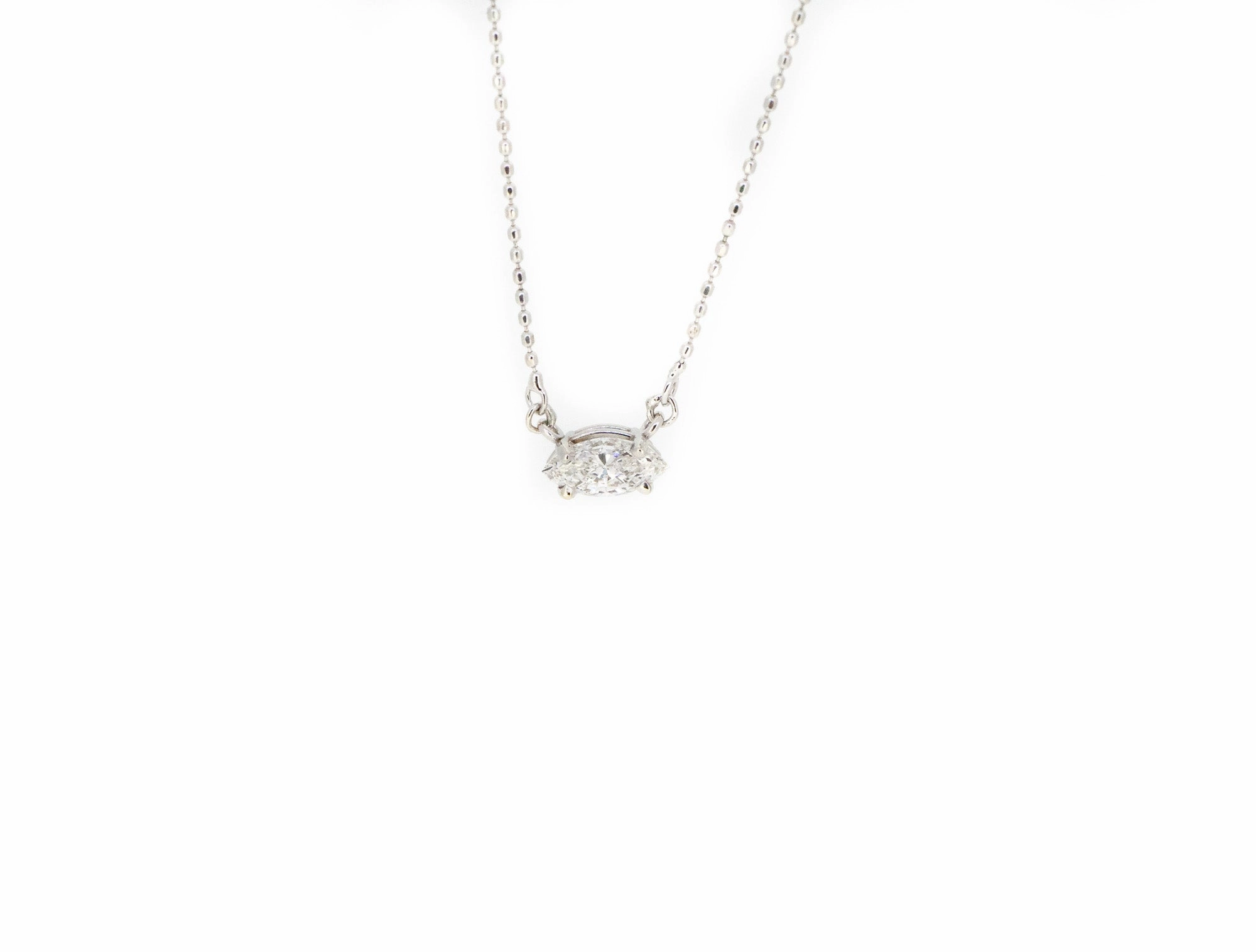 East West Marquise Necklace