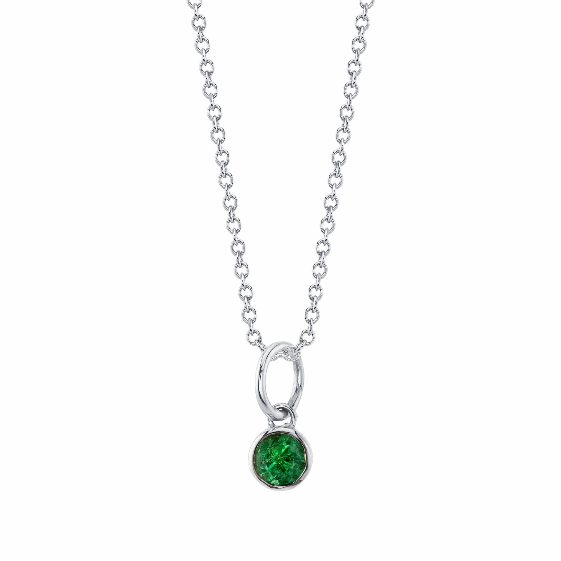 EMERALD BIRTHSTONE CHARM