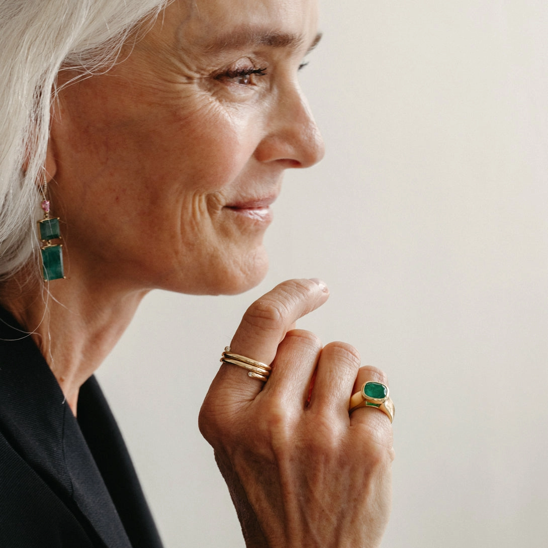 EMERALD DUNE RING