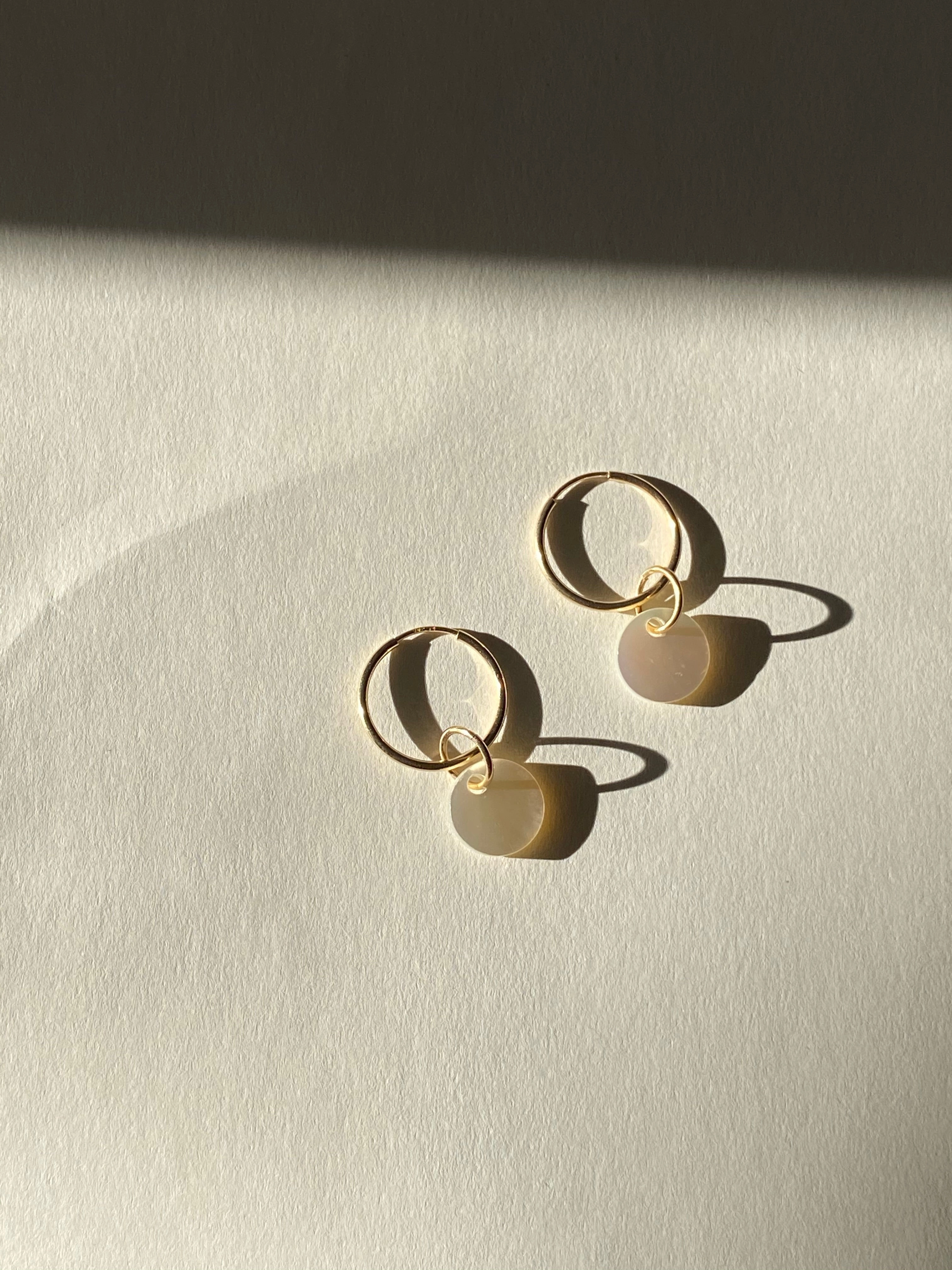 Essence Hoops- Mother of Pearl