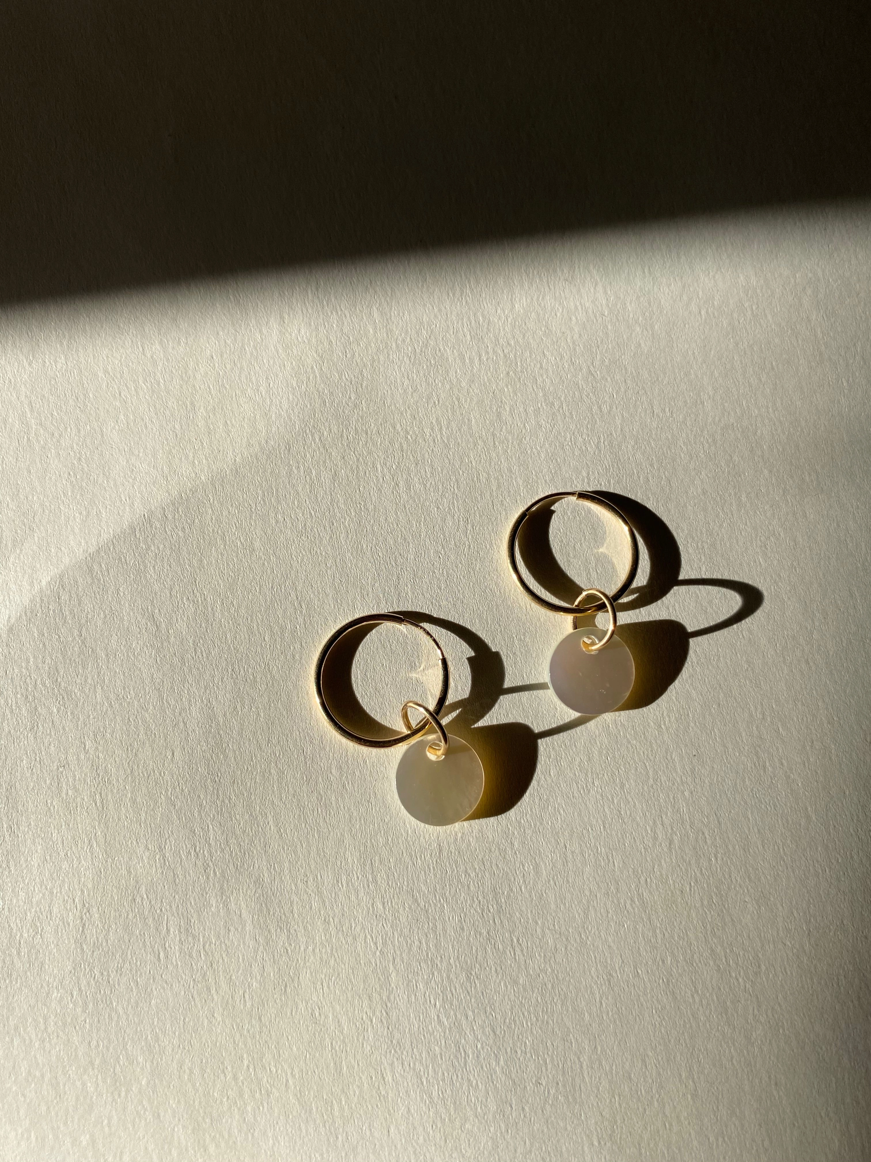 Essence Hoops- Mother of Pearl